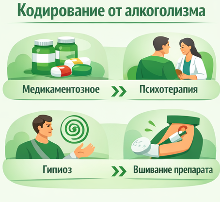 кодирование от алкоголизма в Губахе Санати